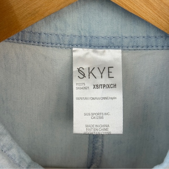 Skye Chambray Dress XS - Picture 10 of 10
